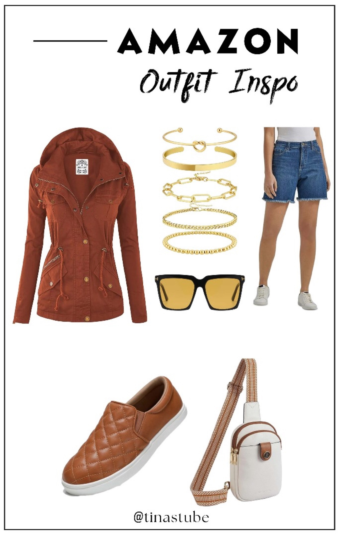 Denim never goes out of style with loafers , shades and a small sling bag.

#LTKstyletip