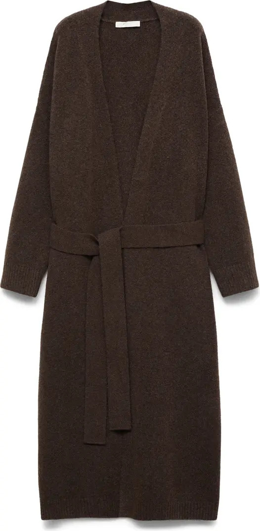 Longline Tie Belt Cardigan | Nordstrom