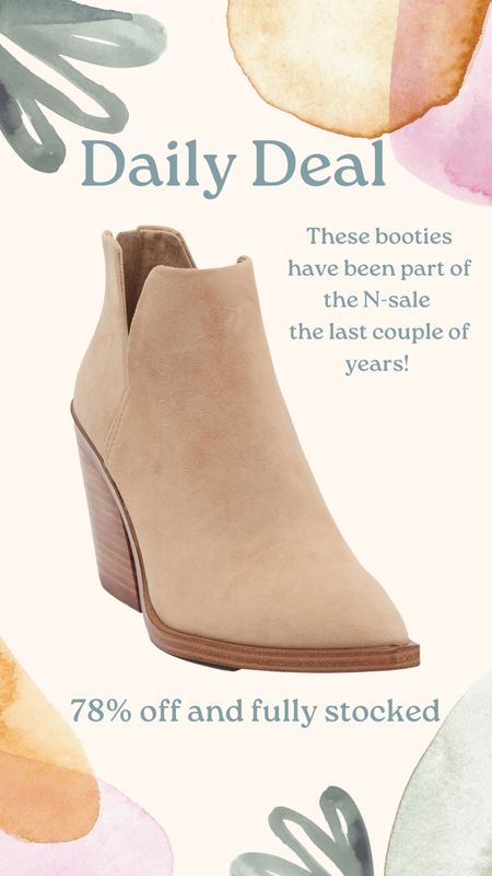 These booties have been part of the N-sale the last couple of years! They are comfortable and true to size! 78% off is a STEAL! 

#LTKsalealert #LTKshoecrush #LTKSale