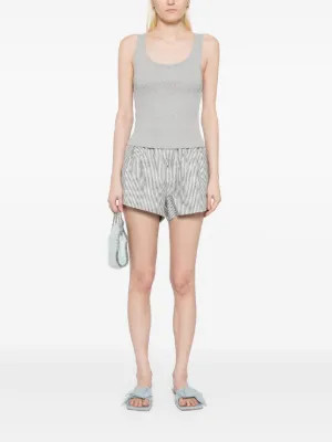 Reformation Olive Tank Top | Grey | FARFETCH | Farfetch Global