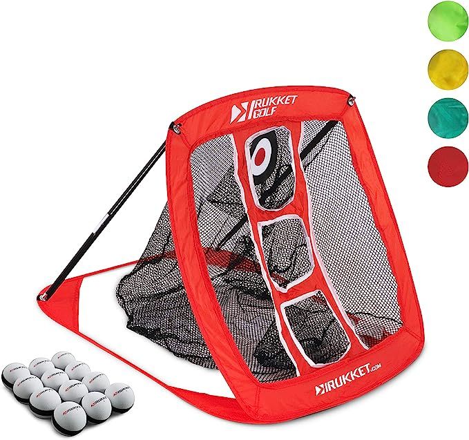 Rukket Pop Up Golf Chipping Net | Outdoor/Indoor Golfing Target Accessories and Backyard Practice... | Amazon (US)