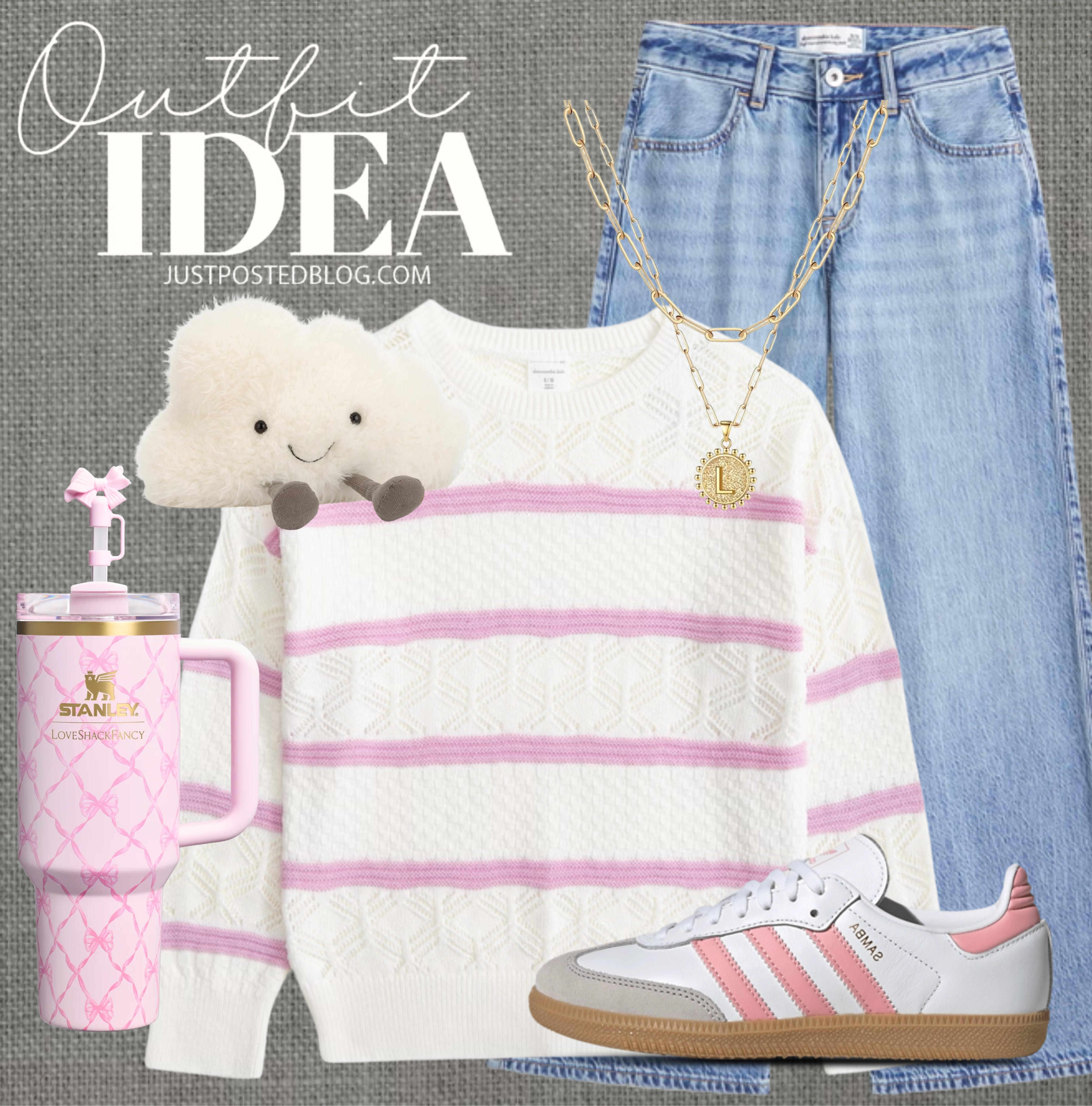 This is a perfect cute and comfy outfit for tweens and teens!! 

 