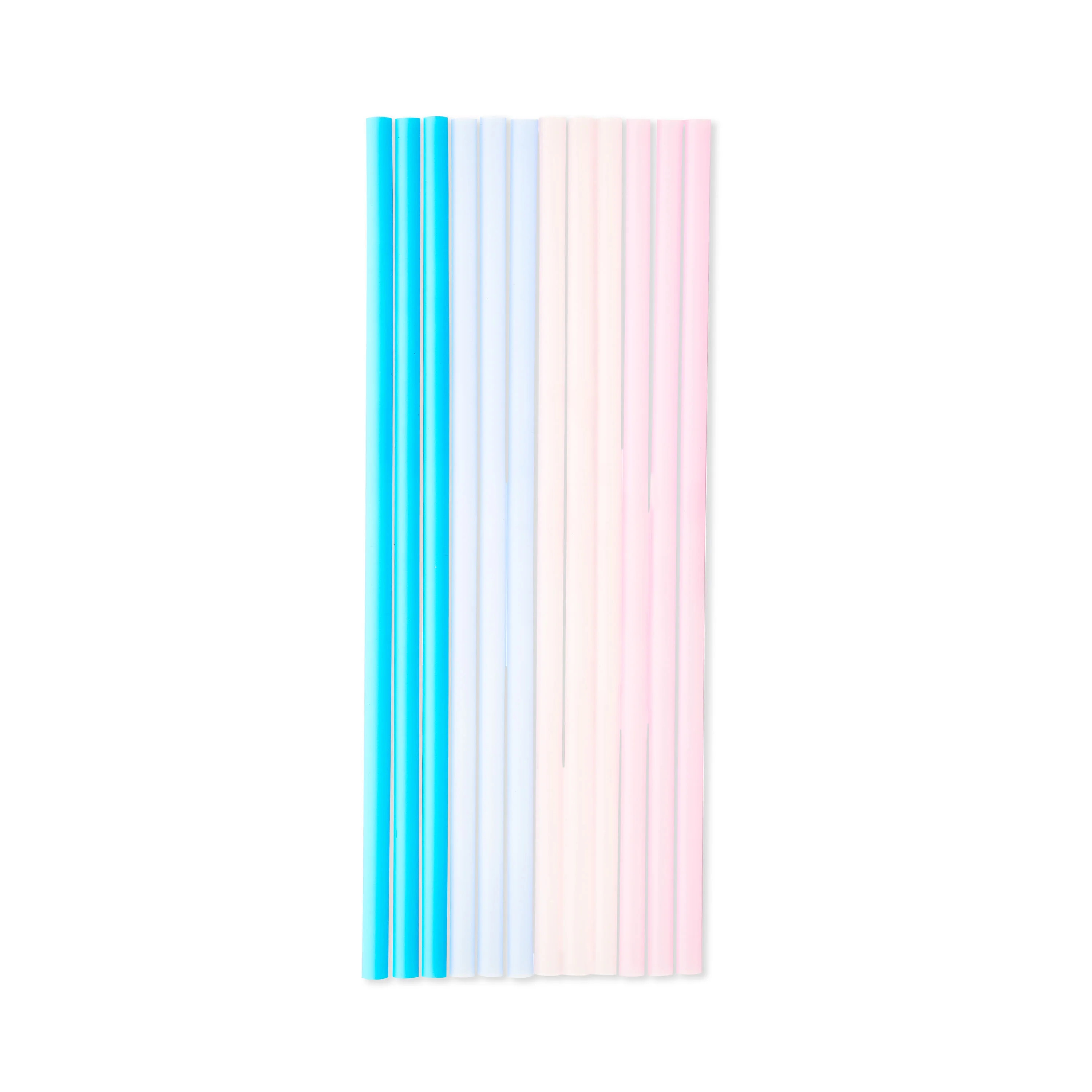 Patriotic Color-Changing Plastic Straws, 9", 12 Count, by Way To Celebrate - Walmart.com | Walmart (US)