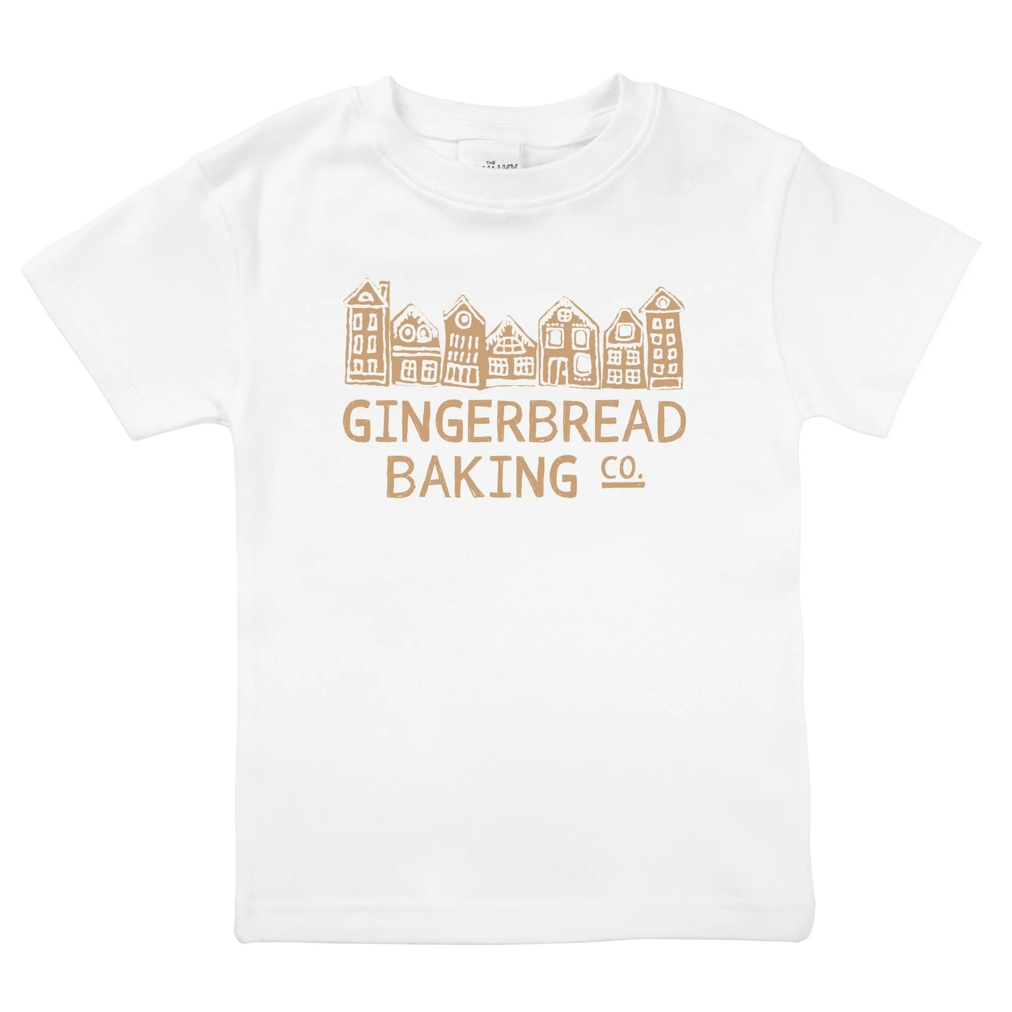 Gingerbread House Baking Co. Tee, White | SpearmintLOVE