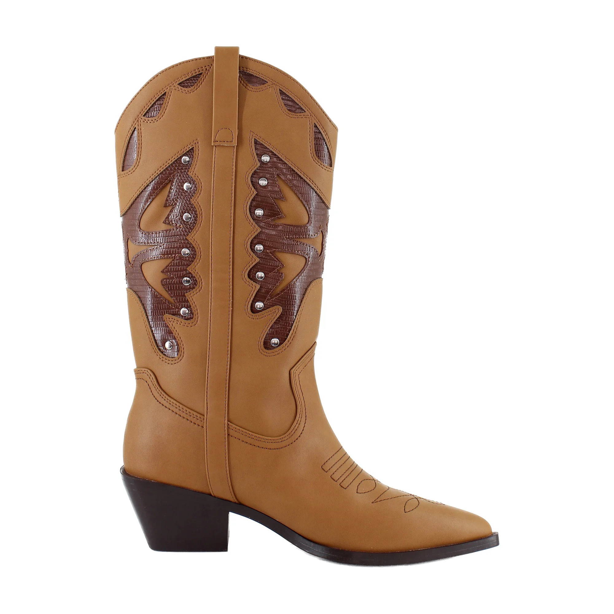 Madden Girl Saloonn Women's Boots Natural Brown Size 8 M | Walmart (US)