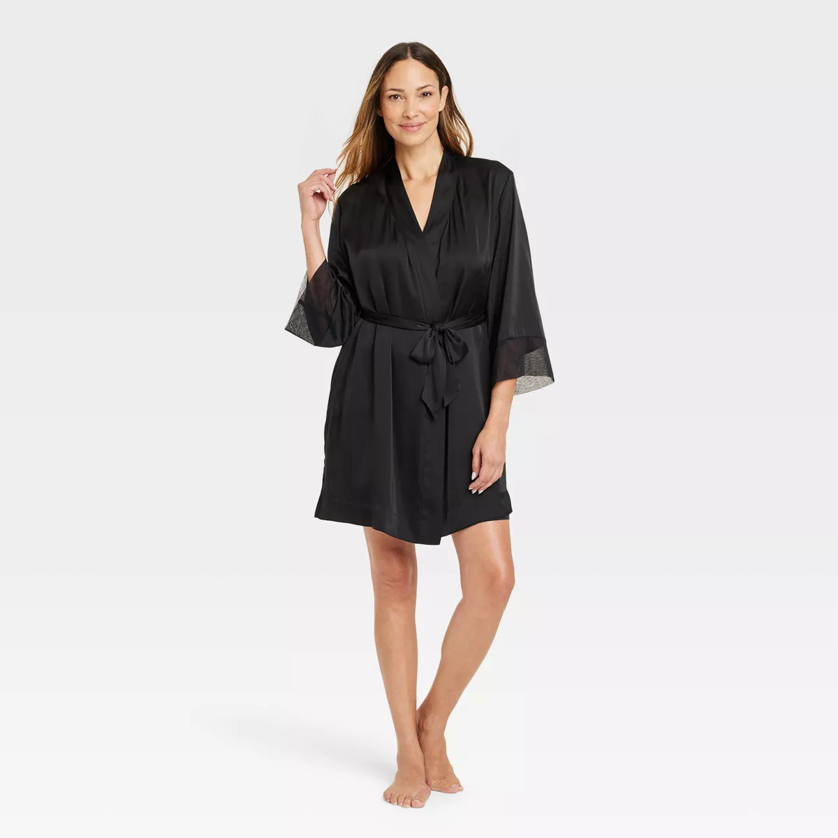 Women's Satin Robe - Stars Above™ | Target