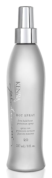 Kenra Platinum Hot Spray 20 | Heat Protection Styler | Long-Lasting, Firm Hold | Adds Vibrant Shi... | Amazon (US)