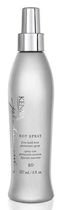 Kenra Platinum Hot Spray 20 | Heat Protection Styler | Long-Lasting, Firm Hold | Adds Vibrant Shi... | Amazon (US)