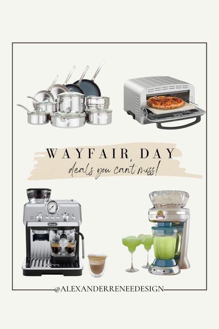 Things I’m grabbing for the Wayfair #wayday sale I’ve been wanting new pots, coffee maker and summer fun things like frozen drink and pizza oven @wayfair

#LTKSaleAlert #LTKHome #LTKFamily