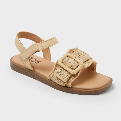 Kids' Hyacinth Flat Sandals - art class™ Tan 13 | Target