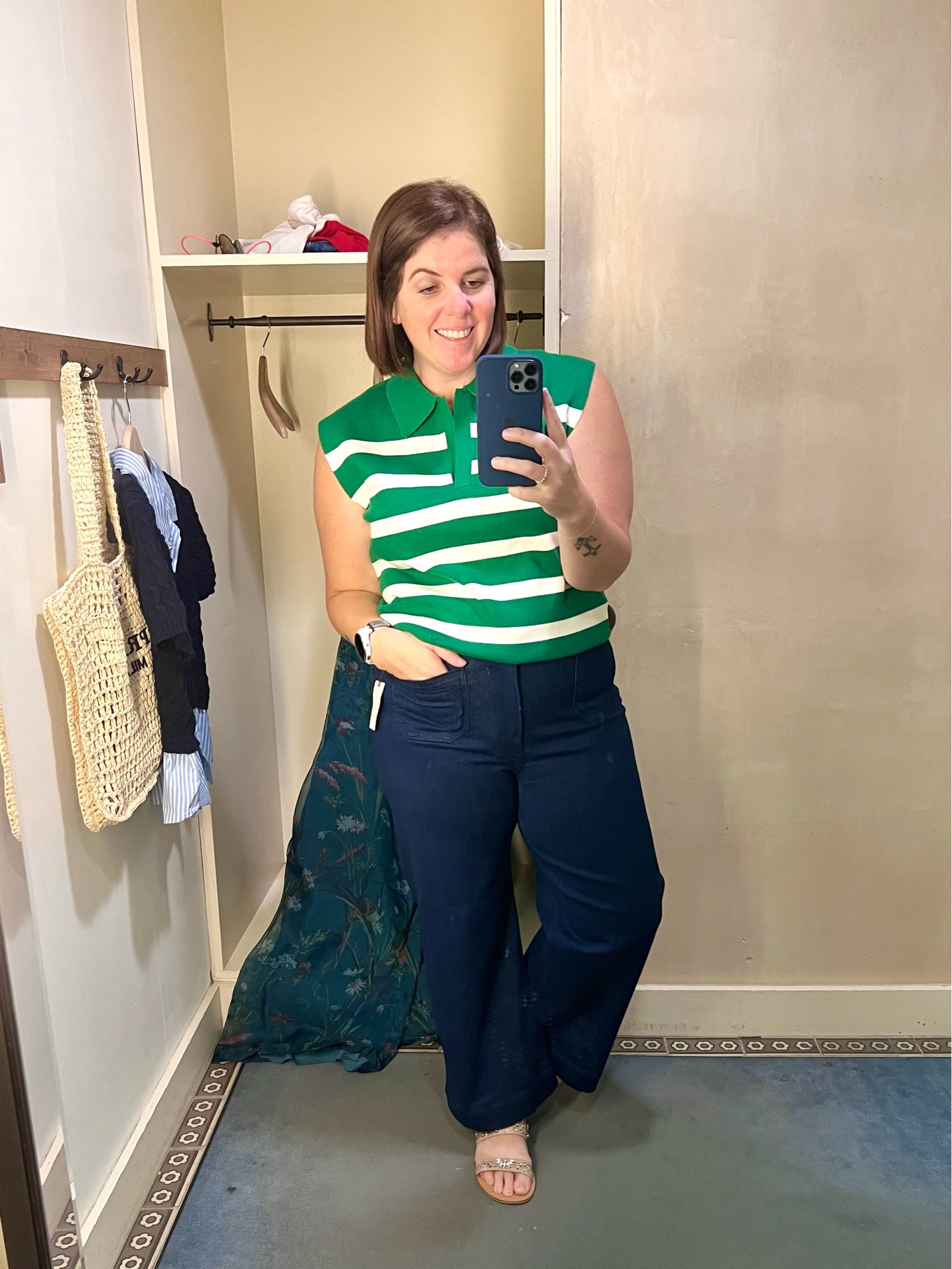 The preppy vibes on this look are so good! Love the sweater and the jeans and this look is just too good! Both the sweater and jeans run TTS and they are both so perfect for fall! 

#LTKxAnthro #LTKsalealert #LTKstyletip