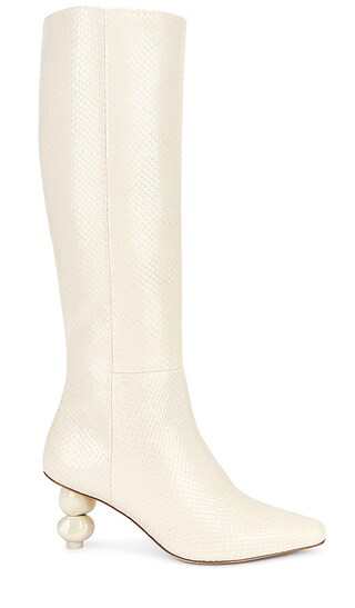 Lola Boot in Off White | Revolve Clothing (Global)