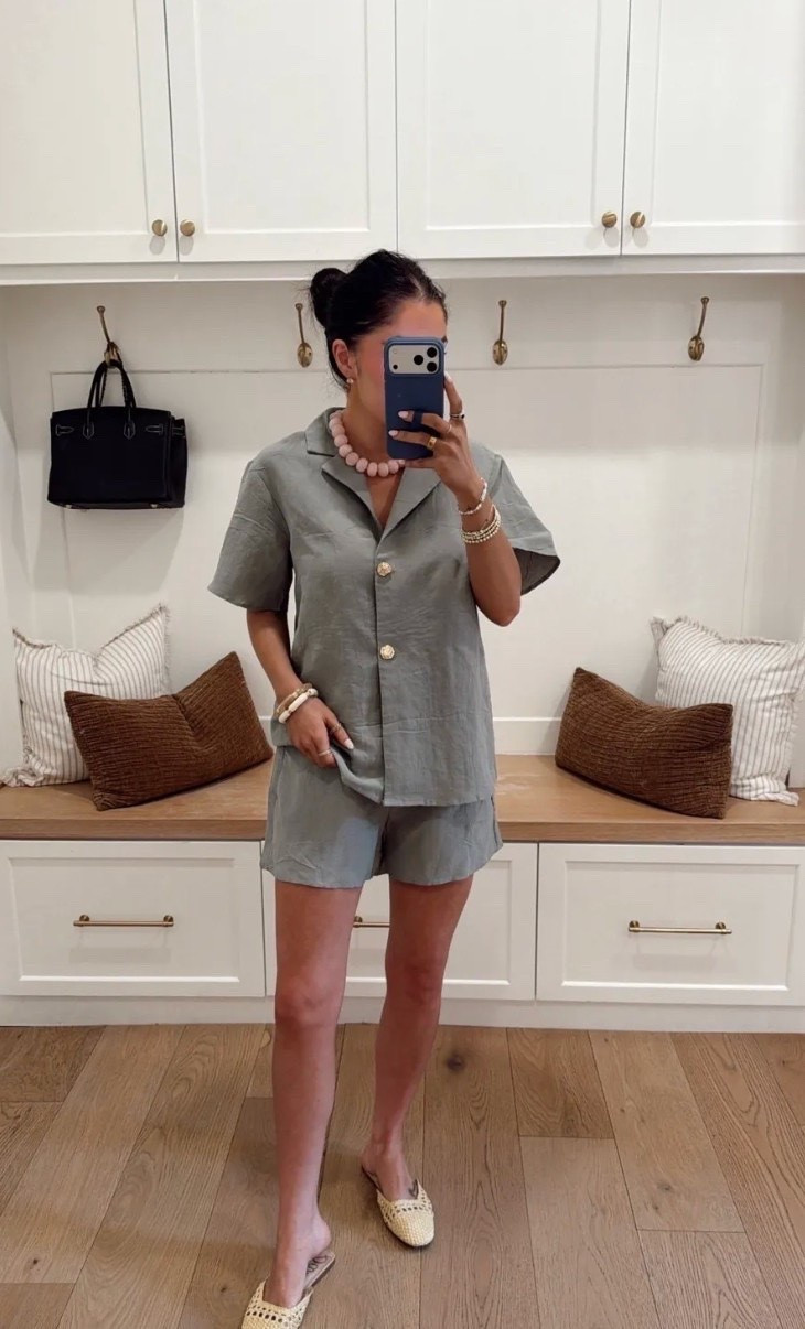 Such a cute set from Amazon!! 

Matching set, summer outfits, Amazon fashion, ootd, seasonal, Sam Edelman, slides, mules, Katy roach, livingmybeststyle  

 #LTKootd #LTKSeasonal