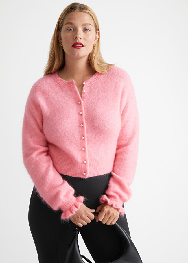 Frill Cuff Knit Cardigan | & Other Stories (EU + UK)