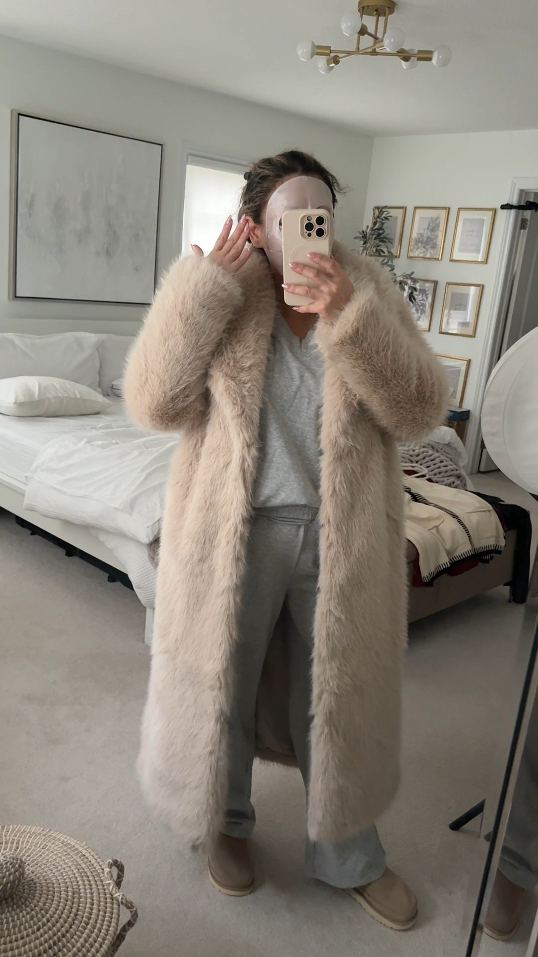 If you don’t know where to wear that fur coat, the answer is everywhere friends💅

I love it so much, one of my fave purchase so made just for me this year❤️

Wearing it with a cute matching set from Amazon! 

Coat in S/M
Matching set large 

The set of perfect for running errands, travel outfit, cozy holiday (especially the burgundy colour!?😍)

#LTKFindsUnder100 #LTKdayinmylife #LTKmomlife
