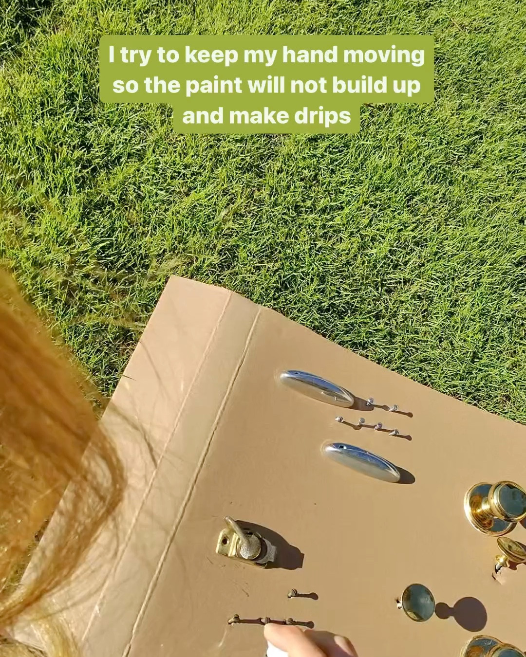 Only spray paint I would use to paint hardware 🙌🏼 comes in different finishes, flat & gloss

#LTKHome