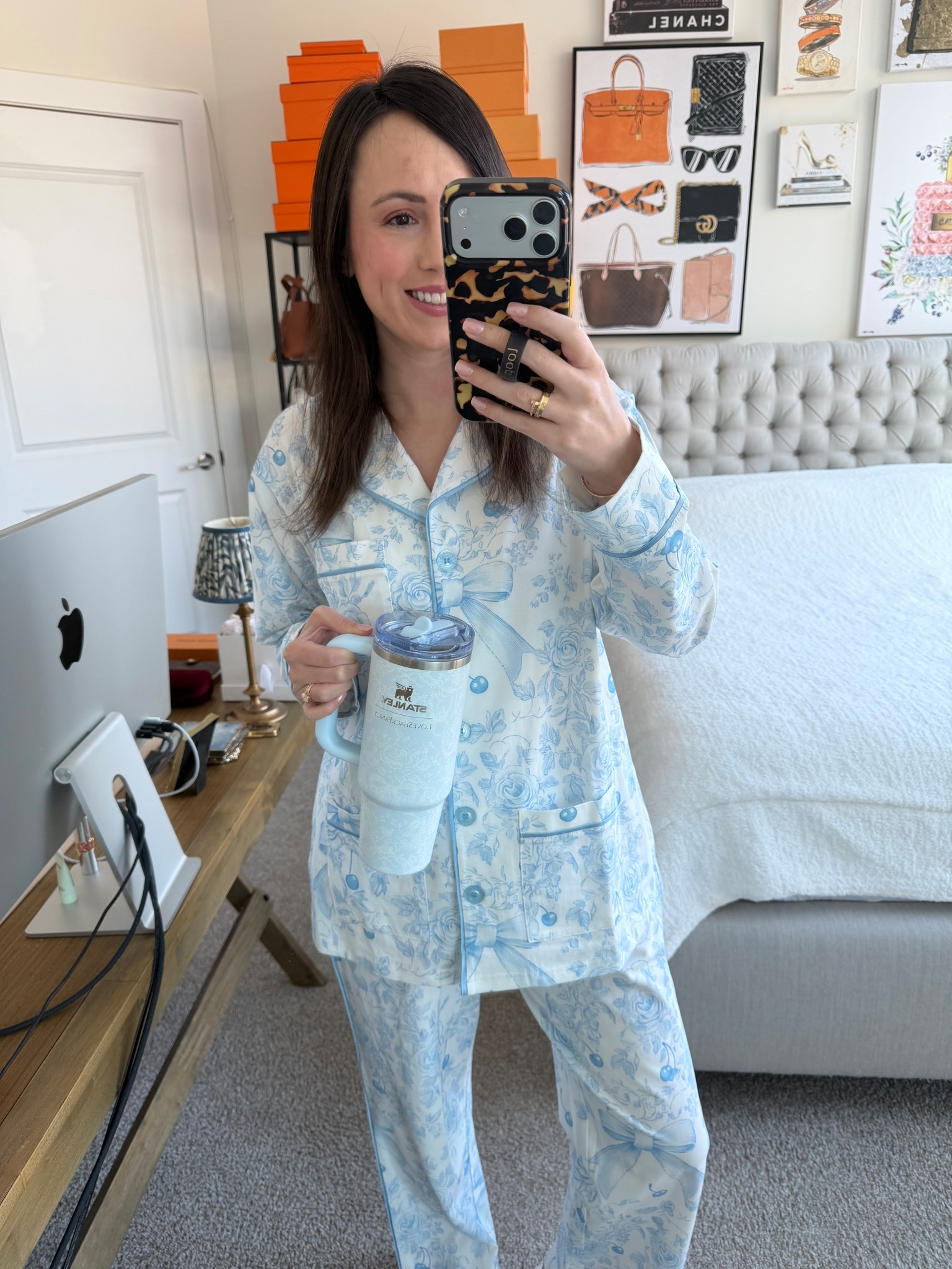 Matching pajamas and Stanley cup!



#LTKootd #LTKSeasonal