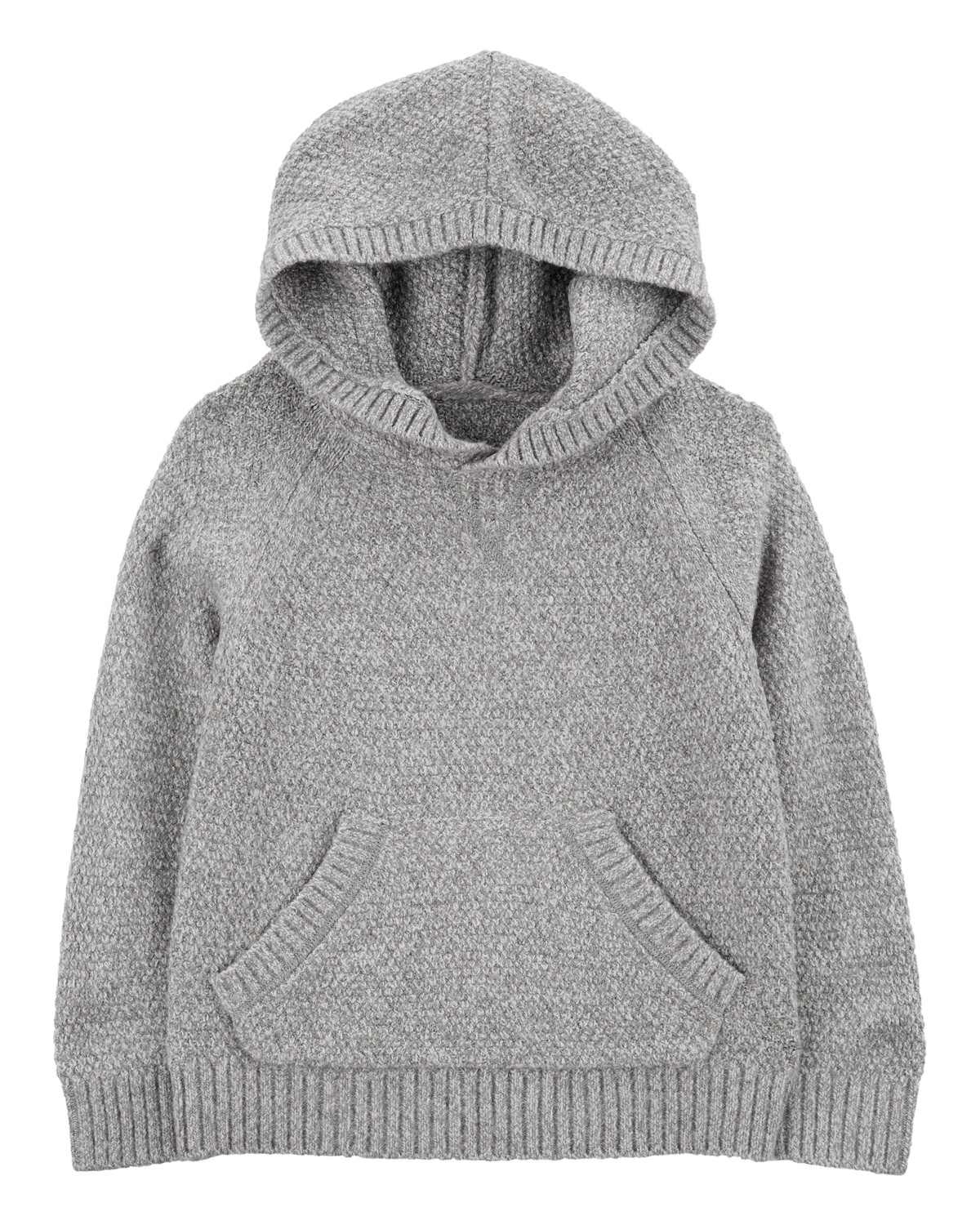 Baby Chunky Waffle Pullover Sweater - Gray | Carter's Inc