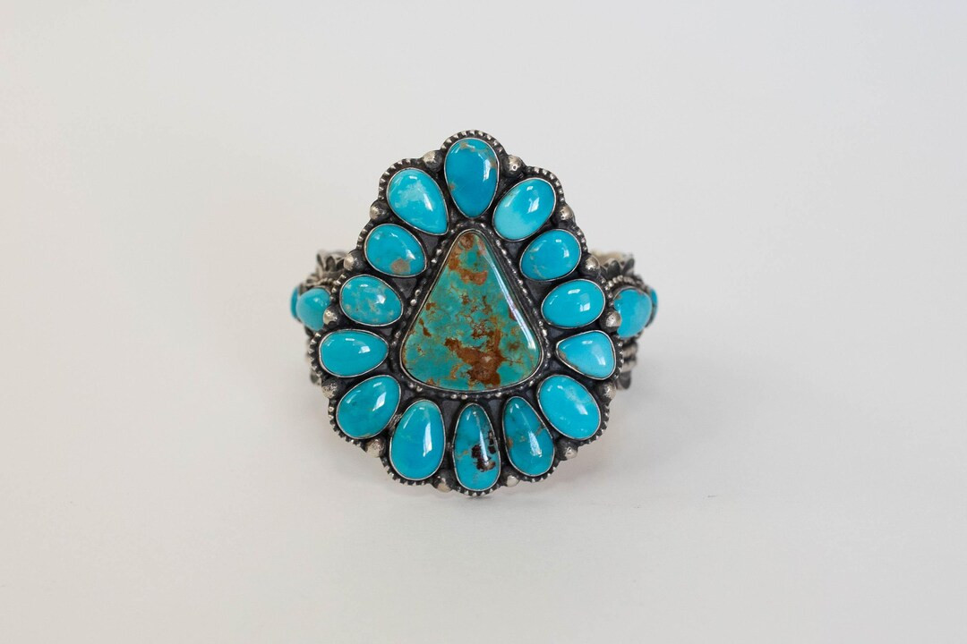 Turquoise cuff | Etsy (US)