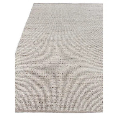 Hesse Hand-Loomed Polyester/Cotton Beige Area Rug | Wayfair North America