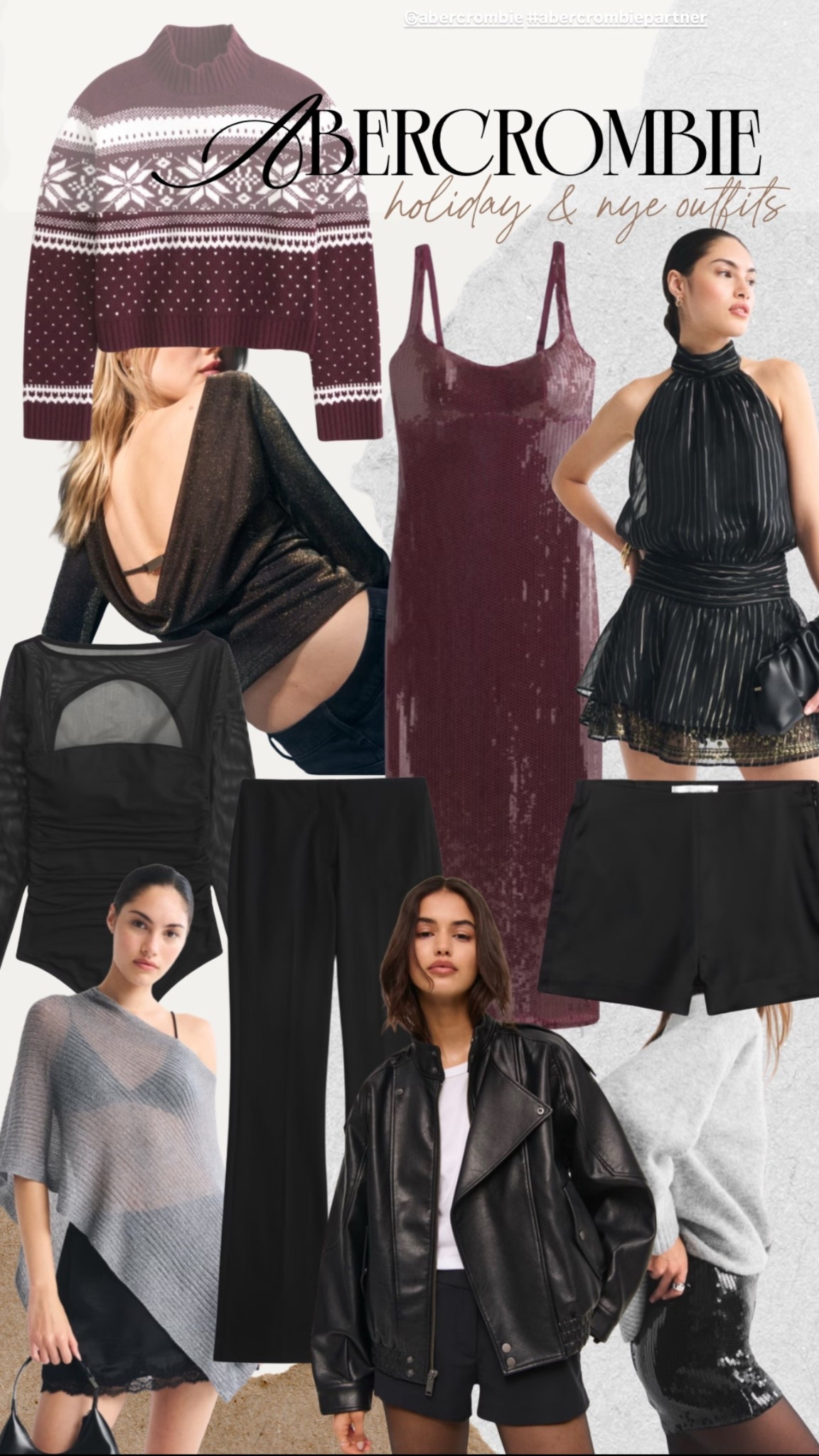 HOLIDAYRUSH for 15% off Abercrombie sale holiday outfits! New Year’s Eve outfits 

#LTKFindsUnder100 #LTKHoliday #LTKSaleAlert