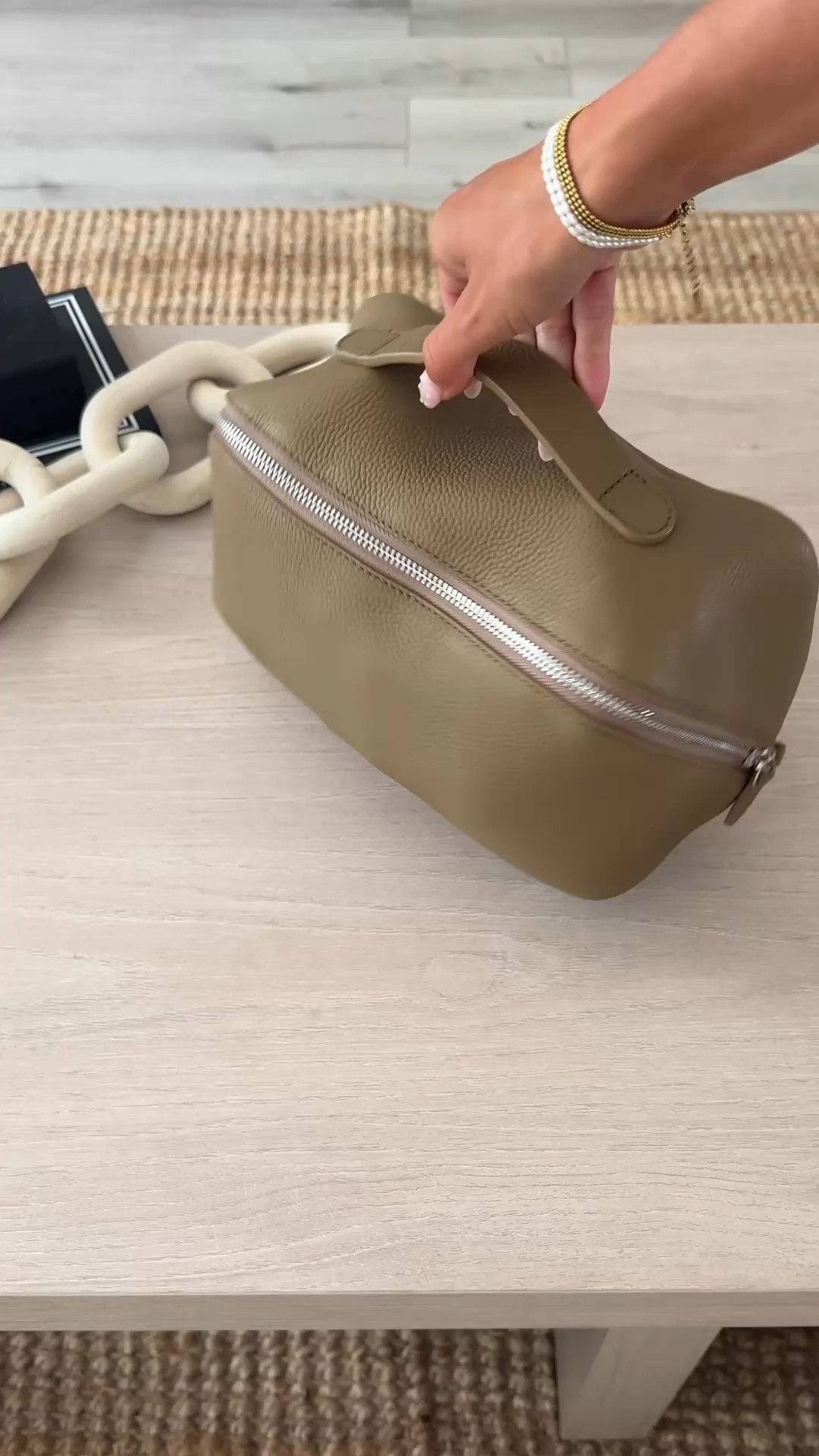 Flat lay makeup vanity bag and all my fav makeup for transition months. Summer to fall makeup 

#LTKItBag #LTKSeasonal #LTKBeauty