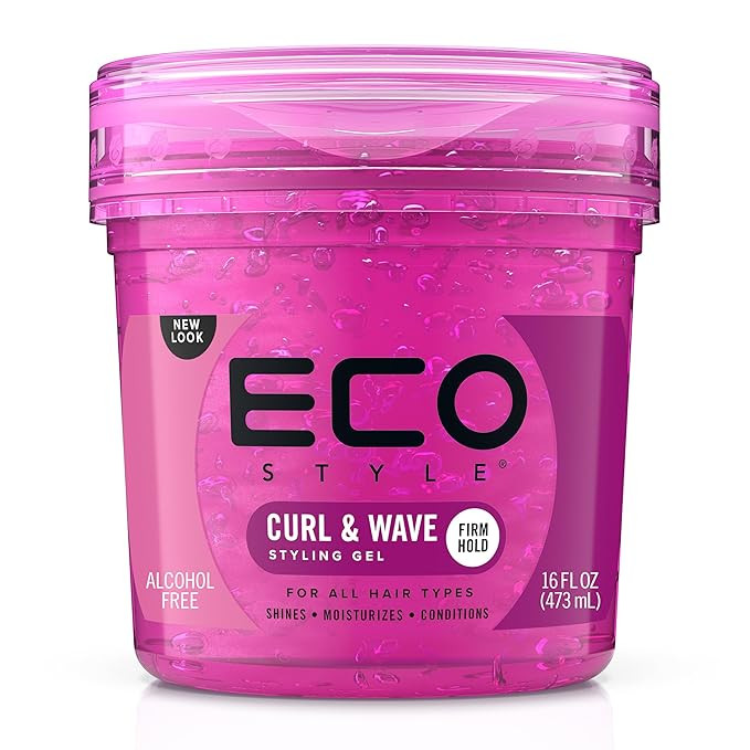 Ecoco Eco Style Hair Gel - Curl And Wave - Anti-Itch, Alcohol-Free Formula - Perfect Hold For Ang... | Amazon (US)