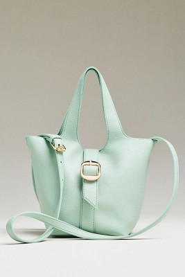Pebbled Mini Bucket Tote | Anthropologie (US)