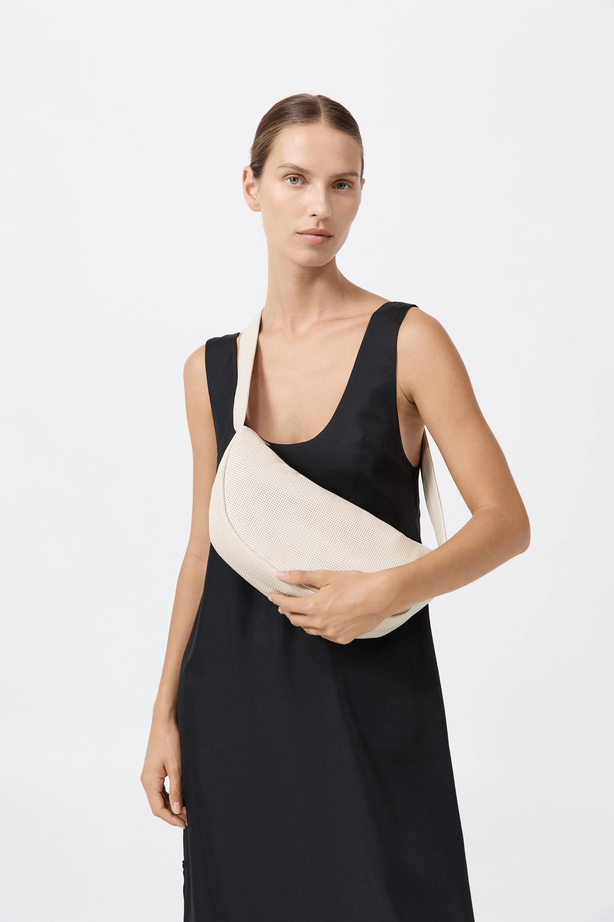 Perforated Crescent Bag - Tofu | St. Agni (US, UK, EU)