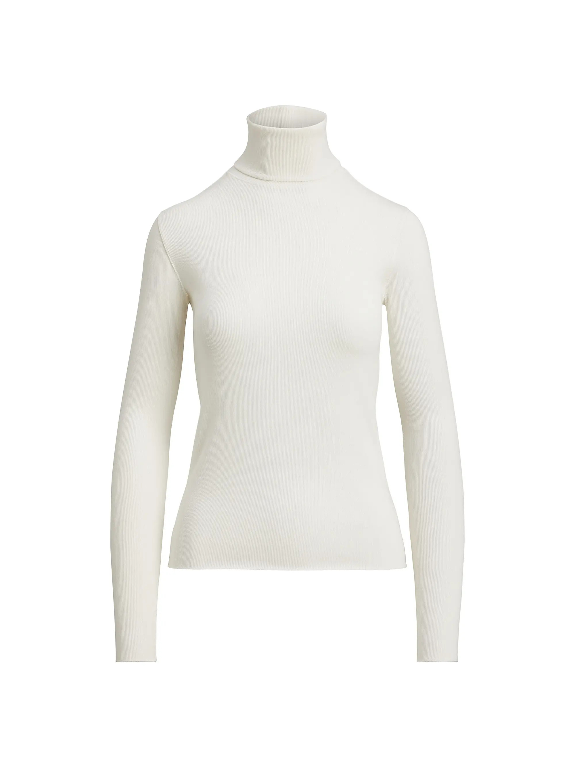 Rib-Knit Turtleneck Top | Saks Fifth Avenue