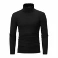 Susanny Turtle Neck Sweaters Top for Men Long Sleeve Turtleneck Cotton Slim Fit Shirts Mock Neck ... | Walmart (US)