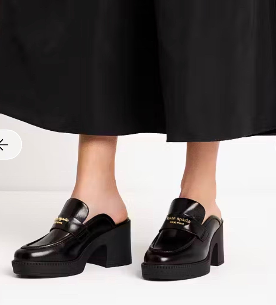 #platforms #platformloafer #platformslipons #katespade #preppy #career #offic