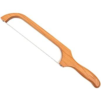 Out of the Woods of Oregon Bread and Bagel Slicer Right Handed Natural Alder Finish, 16" | Amazon (US)