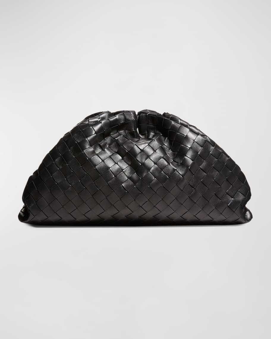Bottega Veneta The Pouch Intrecciato Clutch Bag | Neiman Marcus