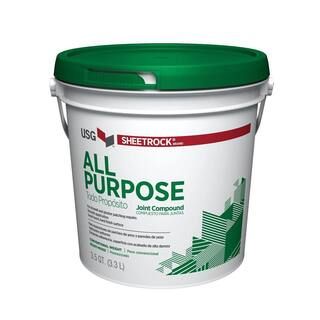USG Sheetrock Brand 3.5 qt. All Purpose Ready-Mixed Joint Compound 385140 | The Home Depot