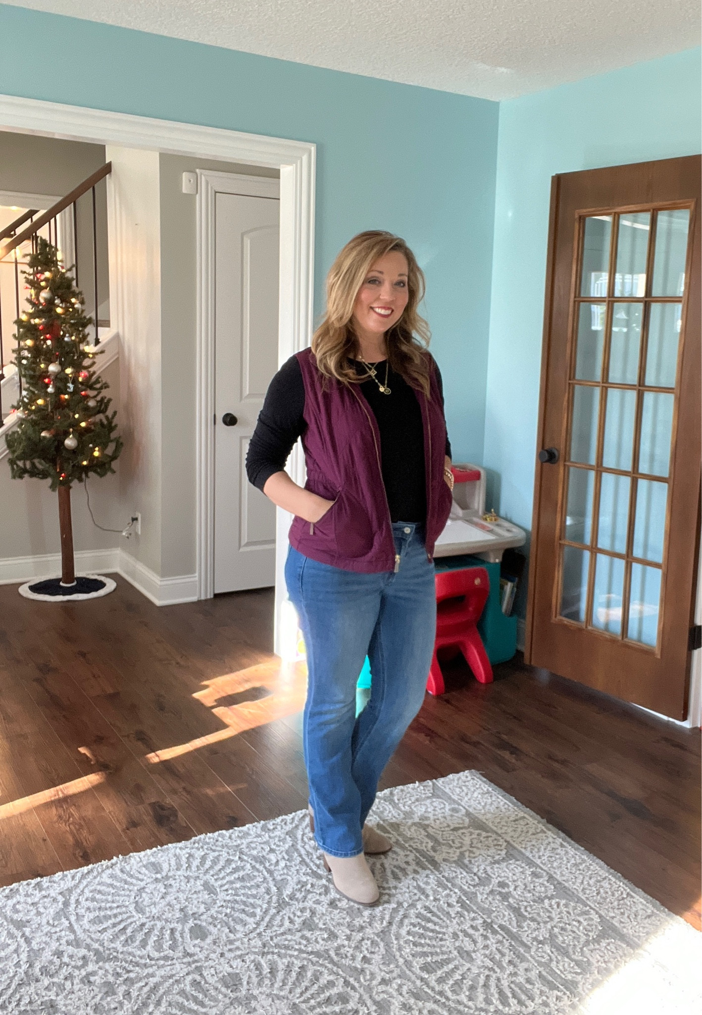 $20 Old Navy jeans?? Yes, please!!! These are amazing, wash well and wear well. They come in all different styles and lengths. Get multiple pairs and styles! Love them! 

#LTKsalealert #LTKmidsize #LTKstyletip