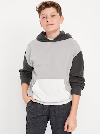 Oversized Microfleece Pajama Hoodie for Boys | Old Navy (US)