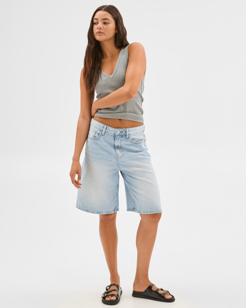 Denim Jorts - Lily Loves - Tinted Blue | Target AU