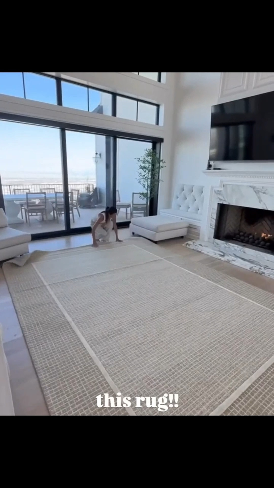 My neutral living room rug is ON SALE!! Such a great rug to brighten up your living room for spring! ☀️

@Wayfair 
Neutral home, neutral living room, area rug, living room rug 

#LTKHome #LTKdayinmylife #LTKspring