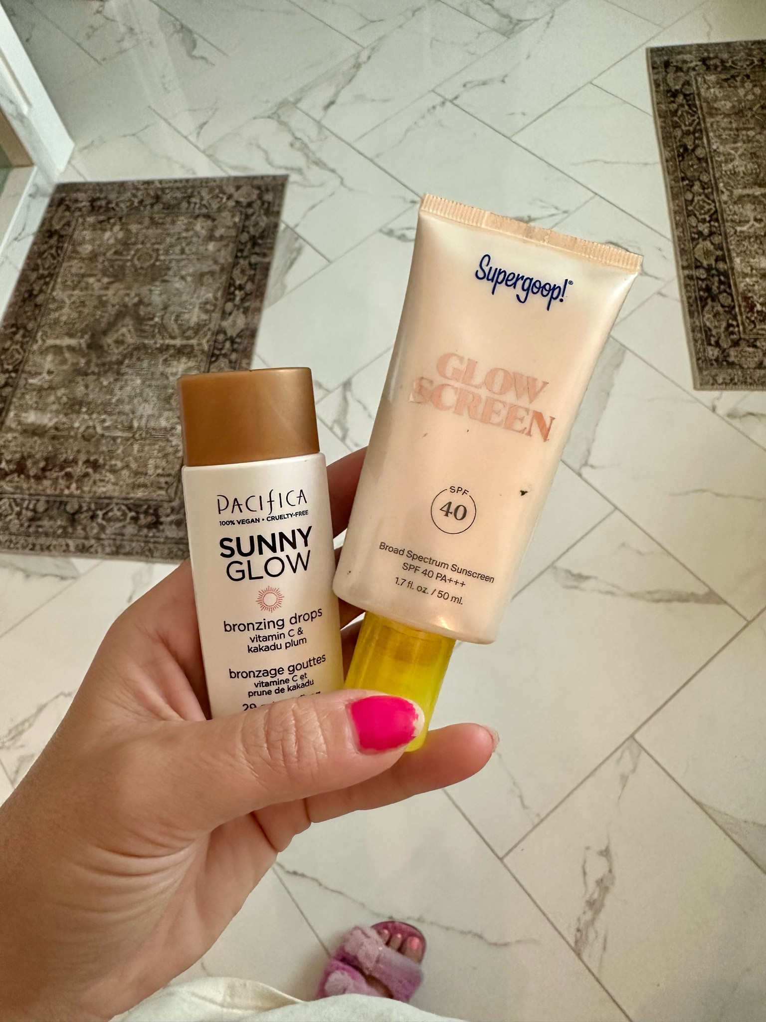 Loving these branding drops and glow screen! I wear them together and separately. 

#LTKBeauty #LTKFestival #LTKSwim