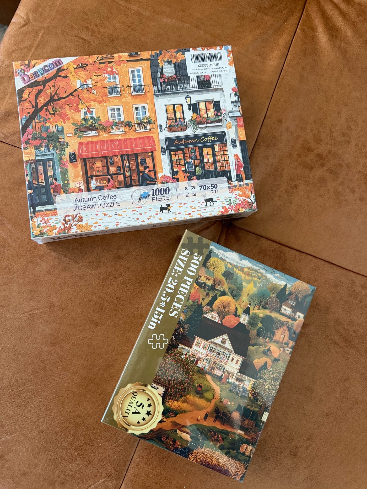 Cozy fall puzzle nights 🍂☕️ These puzzles are such a cute addition for slow weekends at home.

Fall finds, cozy home, fall activities, puzzles, Amazon finds, autumn vibes, cozy season

#LTKSeasonal #LTKHome