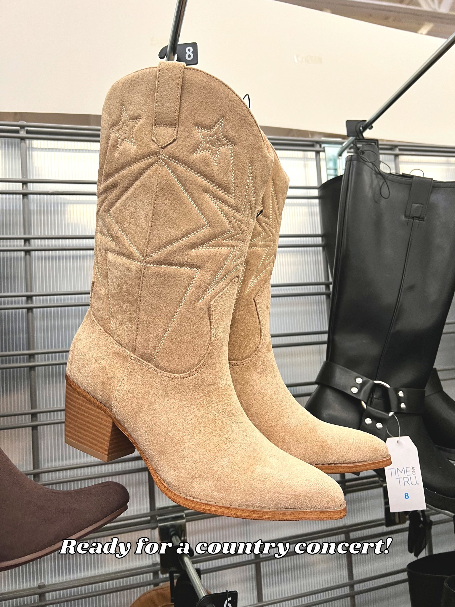 Time and Tru Women's Faux Suede Embroidered Western Boots, Wide Width Available #walmart #walmartdeals #westernboots

#LTKFindsUnder50 #LTKTravel