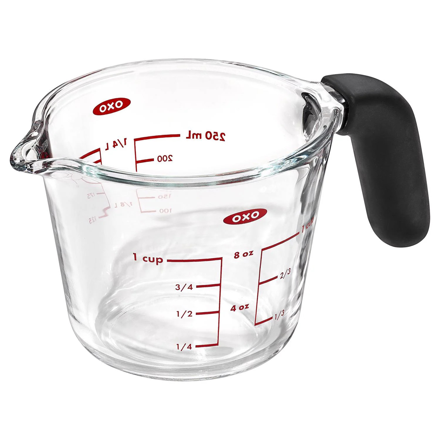 OXO Good Grips 1 cups Glass Clear Measuring Cup one_size | EJD6079830 | Lowe's