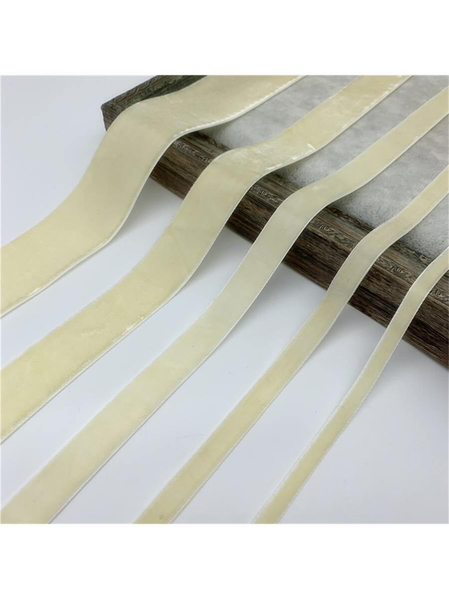 1pc 6/10/15/20/25/38mm Velvet Ribbon Handmade Wedding Party Decoration Ribbon For Gift Wrapping D... | SHEIN