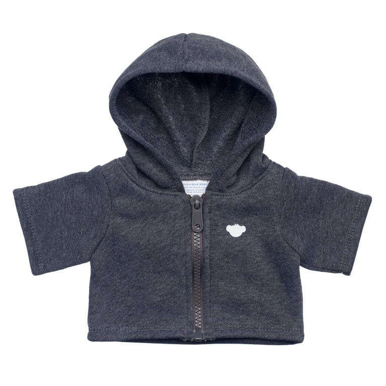Build-A-Bear® Gray Bear Hoodie | Walmart (US)