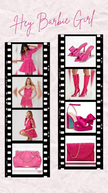 Channel your best Barbie girl self with these gorgeous dresses, shoes, and bags! 

#LTKunder100 #LTKstyletip #LTKshoecrush