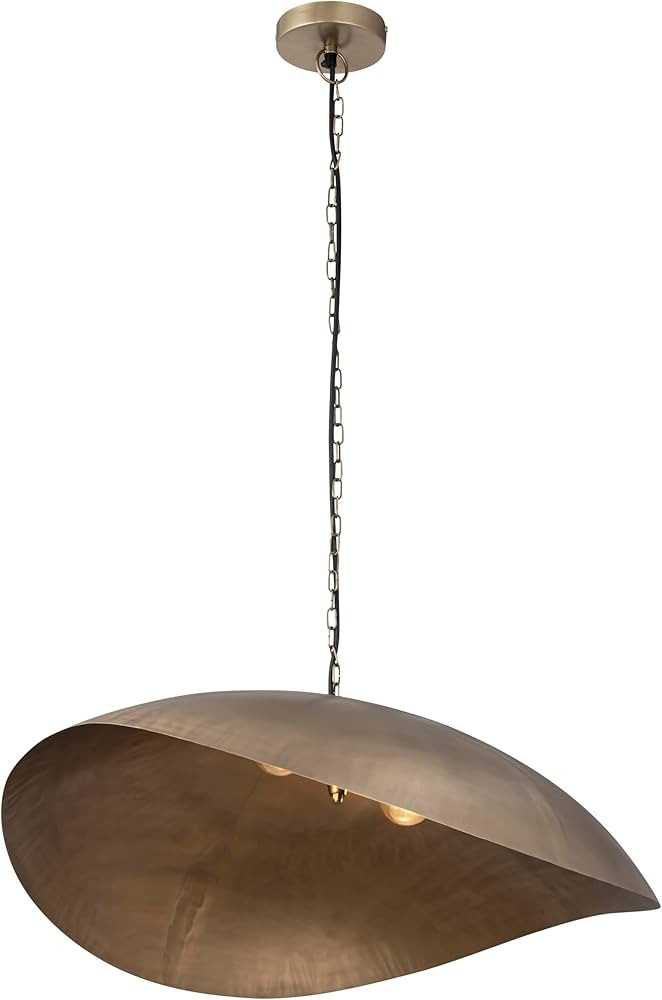 Canarm Ltd. Aurora Dual Light Hanging Fixture in Brass - Amazon.com | Amazon (US)