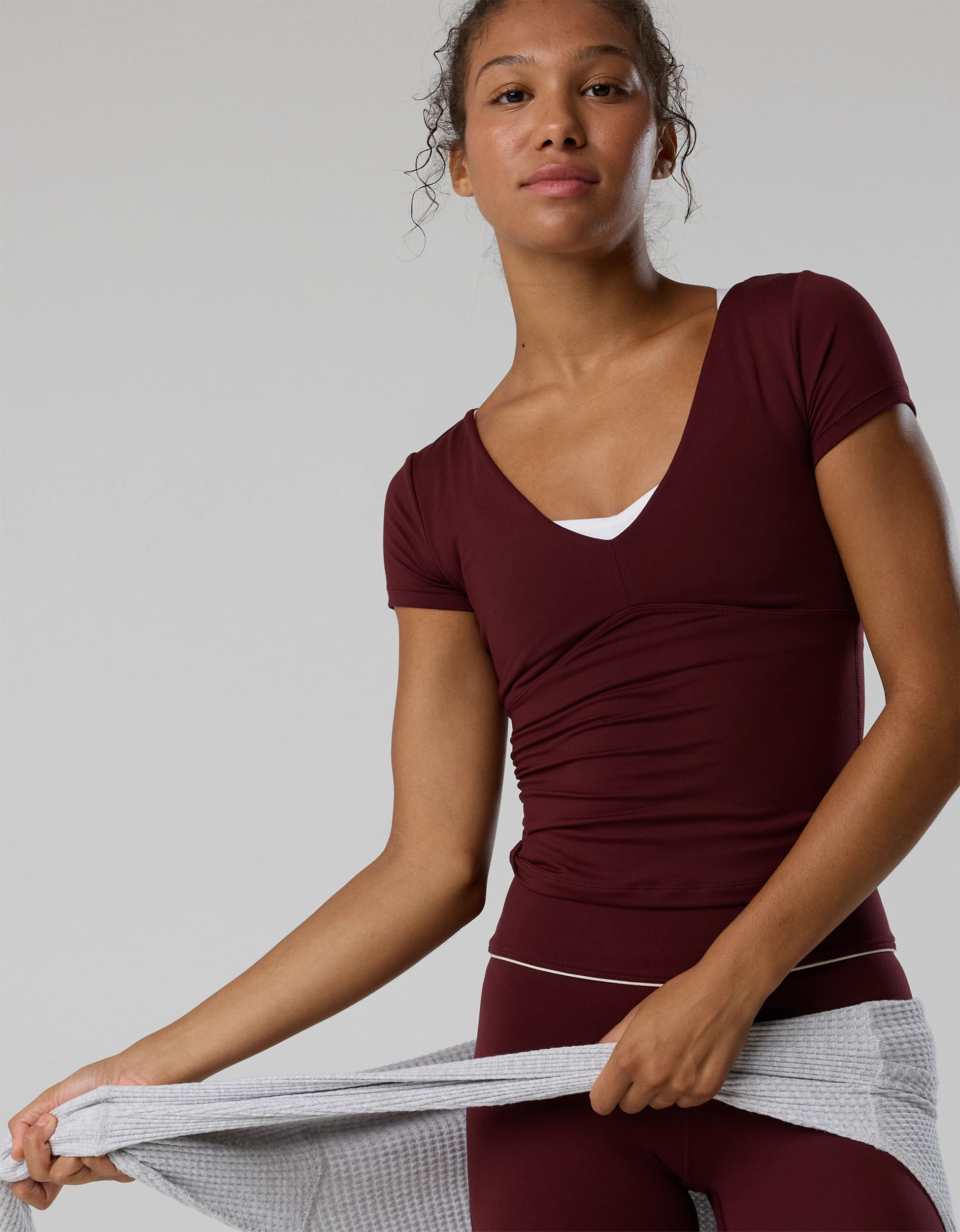 OFFLINE By Aerie The Hugger Sweetheart Short Sleeve T-Shirt | Aerie