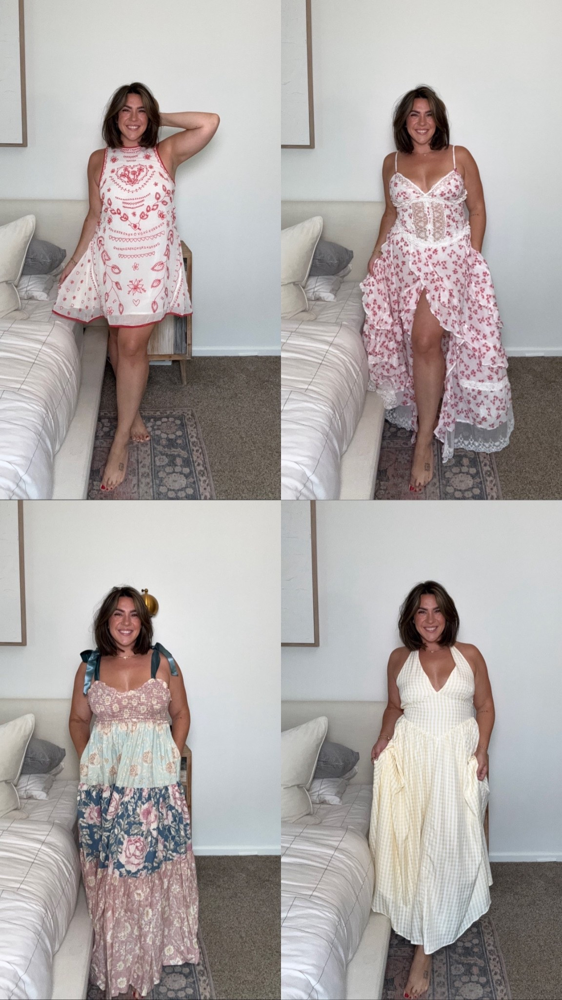 Gorgeous floral and summer inspired dresses perfect for wedding guests or any event! Which is your fav?? 

Wedding guest dress, garden party, midsize dresses, pastel dresses, floral dresses

#LTKWedding #LTKStyleTip #LTKParties