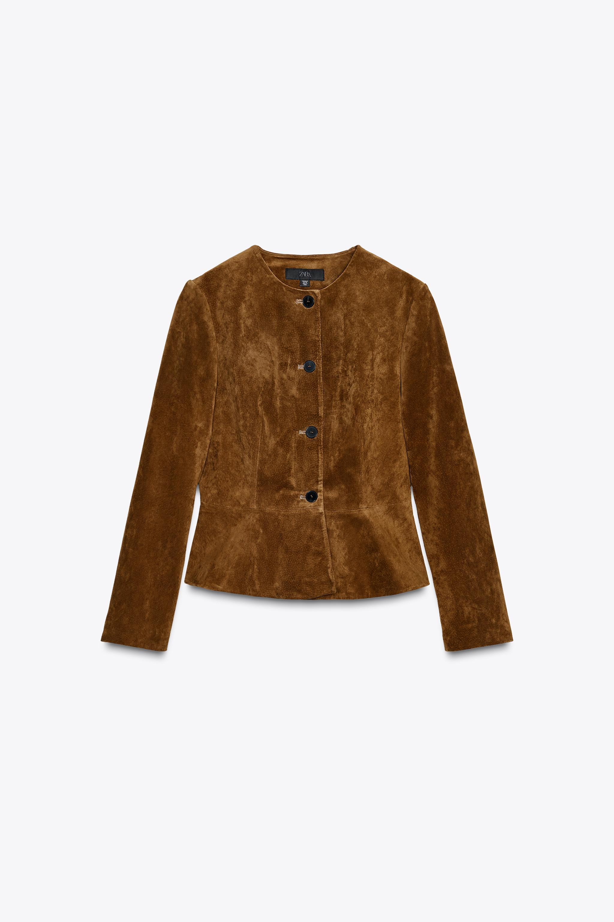 100% LEATHER JACKET | Zara US